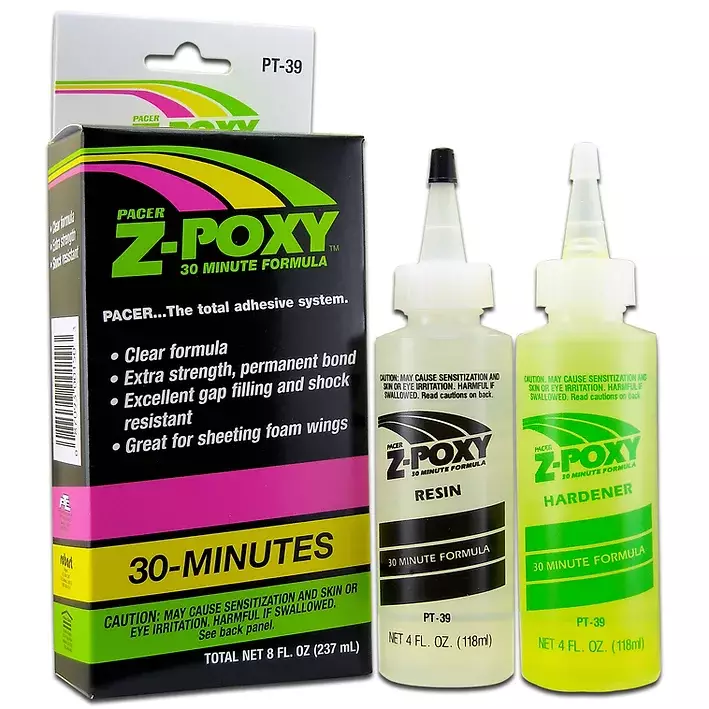 ZAP Z-Poxy 30-minute formula 237ml - Lakkaa ja epoxy - 087093001503 - 1