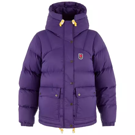 Expedition Down Lite Jacket W Dark Violet M - Naisten Fjällräven takit - 7323451210624 - 1