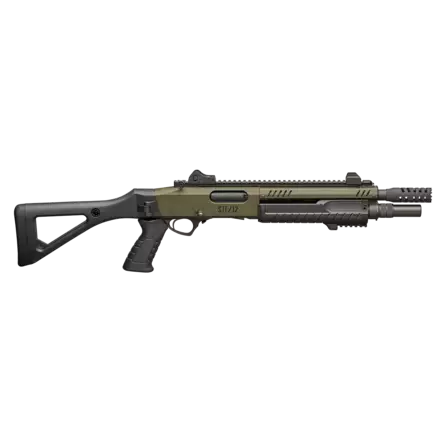 Fabarms STF 12 Compact 12/76 14" Green - Pumppuhaulikot - 8058480588374 - 1