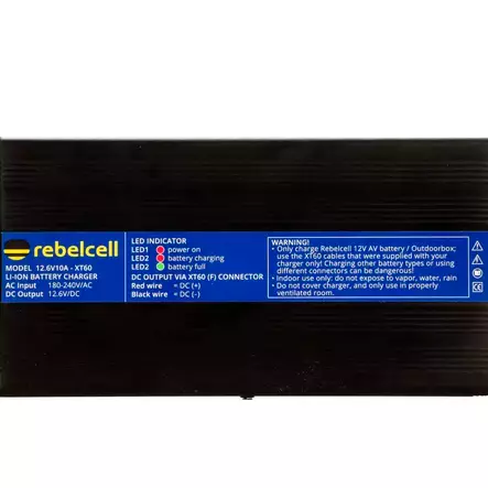 Rebelcell Laturi Rebelcell Li-Ion akulle XT60 12.6V10A - Veneakut ja laturit - 8720964630144 - 2