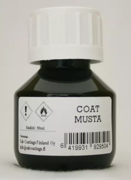 CAB Coat black - Kynäruiskumaalit kovavieheille - 6419931929504 - 2