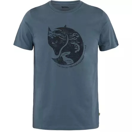 Fjällräven Arctic Fox T-shirt Mens Indigo Blue S - T-Paidat - 7323450759544 - 1