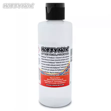 Hobbynox Airbrush Color SP Reducer/Cleaner 120ml - Kynäruiskumaalit kovavieheille - 7340056102024 - 1