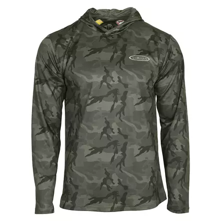 Vision Bamboo Bug & UV Hoodie Camo L - Fleecetröjor och munktröjor - 6417512849654 - 1