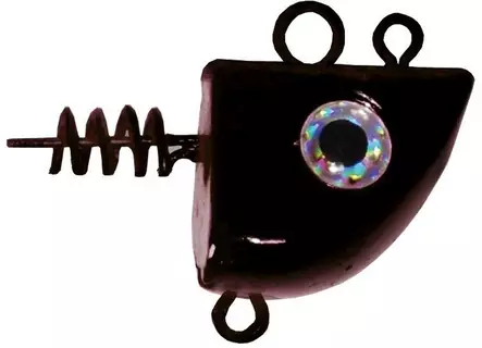 Wiggler Trac Head 30g 2st Black - Tyngder och jiggskallar för vertikalfiske - 7340010383674 - 1