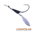 Darts Bladed Offset Tungsten 10g 4/0 1kpl - Heittokalastus koukut - 7330908831974 - 1