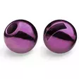 Fasna Slotted Tungsten Beads Metallic Purple 2,5mm - Kulor - 3973813598194 - 1