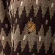 Fjällräven Övik Jacguard Knit M Suede Brown-Black Oak S - Villapaidat ja neuleet - 7323451200434 - 6