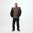 Fjällräven Övik Jacguard Knit M Suede Brown-Black Oak S - Villapaidat ja neuleet - 7323451200434 - 7