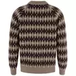 Fjällräven Övik Jacguard Knit M Suede Brown-Black Oak S - Villapaidat ja neuleet - 7323451200434 - 2