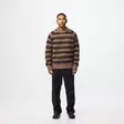 Fjällräven Övik Jacguard Knit M Suede Brown-Black Oak S - Villapaidat ja neuleet - 7323451200434 - 3