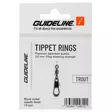Guideline Premium Tippet Rings 4mm/24Kg - Valmisperukkeet - 7033841069144 - 1