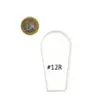 Lure Lip Lexan 3mm 12R - 74.6x 37x 24mm - Vaapputarvikkeet - 4545458557004 - 1