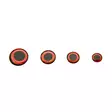 Svartzonker Eyes 12mm 40kpl - Prisma Red - Viehesilmät - 6430055948134 - 1