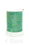 Textreme Glitter Thread (230den) Green Rainbow - Perhonsidontalangat - 8057680721024 - 1