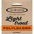 Vision Polyleader Light Trout 5´ 0,25mm 5kg Float - Färdiga tafsar - 6417512300704 - 1
