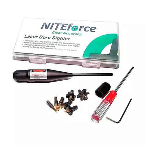 Niteforce Laser Boresight 17-50cal - Tilläggsutrusting för vapen - 6430061581004 - 1