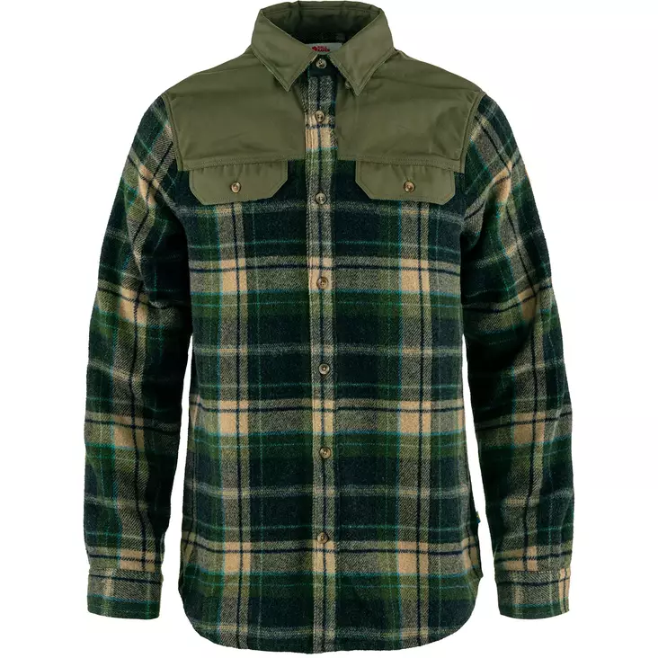 Fjällräven Granit Shirt Laurel Green L - Kauluspaidat - 7323450934934 - 1