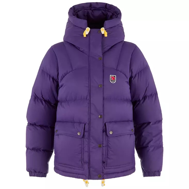 Expedition Down Lite Jacket W Dark Violet M - Naisten Fjällräven takit - 7323451210624 - 1