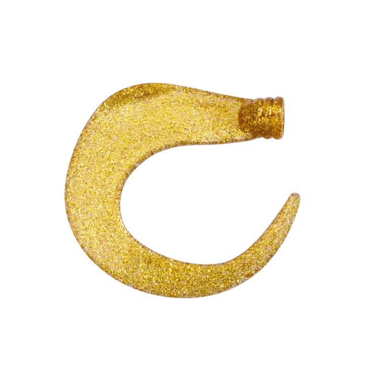 SZ Rattling Giant BigTail 2-pack C2 Gold Glitter - Hybriidit - 7340031026994 - 1