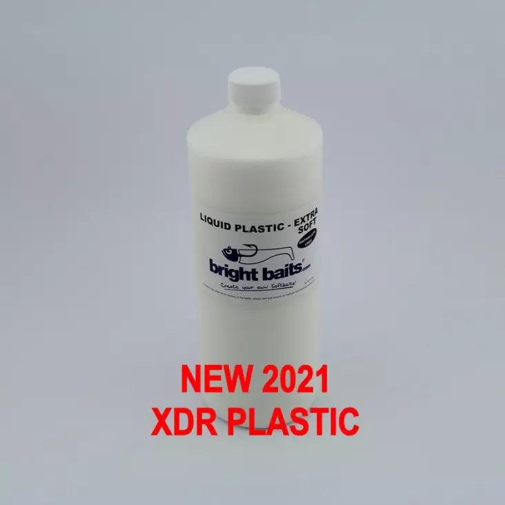 Bright Baits Liquid Plastic 1l Soft XDR - Plastisol ja lisäaineet - 3954685229744 - 1