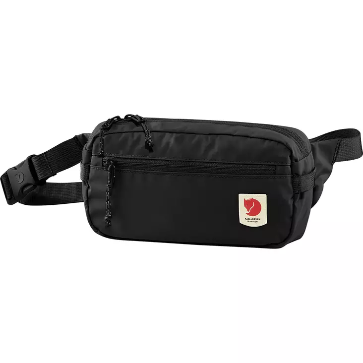 Fjällräven High Coast Hip Pack Black - Fjällräven reput ja laukut - 7323450642914 - 1