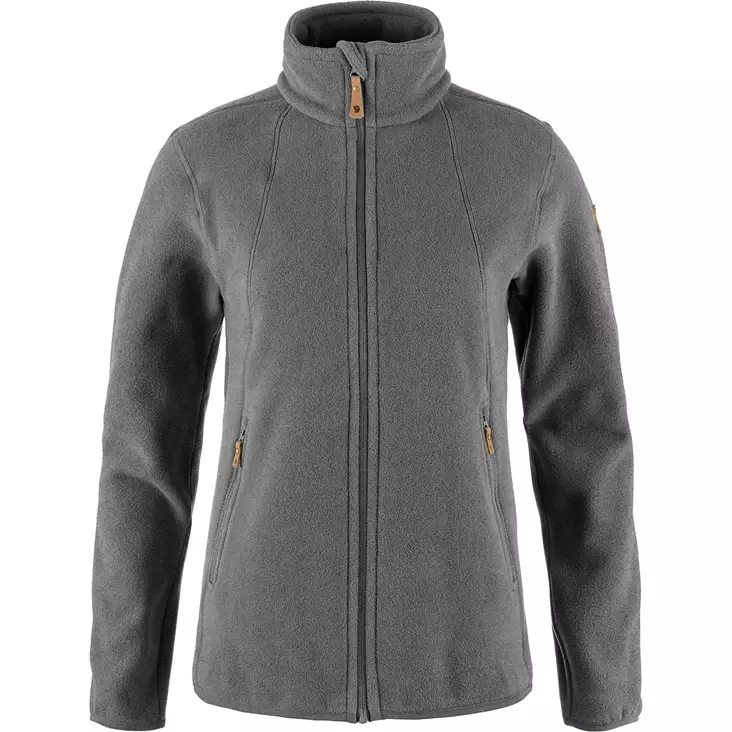 Fjällräven Stina Fleece W Dark Grey XS - Fleecetröjor och munktröjor - 7392158967544 - 1
