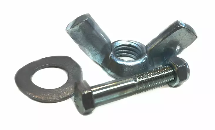 Heinola Kairan Siipimutteri Ja Terän Kiinnituspultti + Mutteri - Kairat, jääsahat ja jäätuurat - 3969654483034 - 1