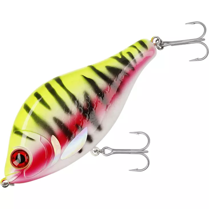 Mikado MFT Jerk 10cm 42g Suspending Lemon Tiger - Jerkit - 5900637128274 - 1