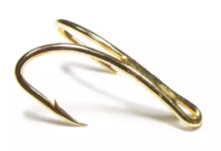 Partridge Salar tube double gold 11 - Krokar för tubflugor - 5055478707574 - 1