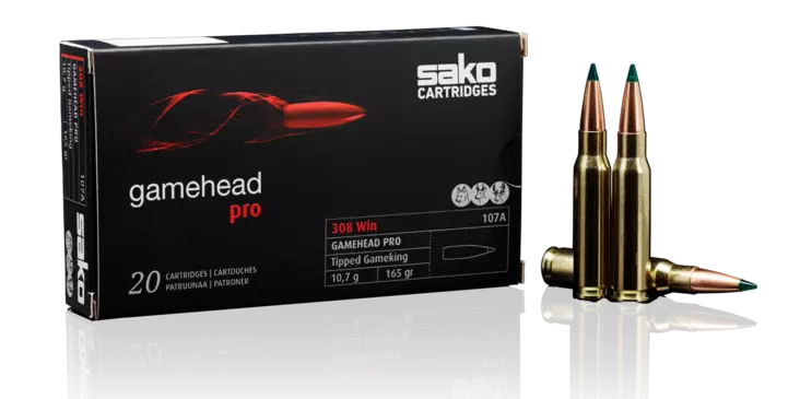 Sako 6,5x55 SE 8,4g Gamehead Pro 20kpl - Kaliiperi 6,5x55SE - 6438053129524 - 1