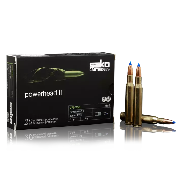 Sako 9,3x62 16,2g Powerhead II Barnes TSX 20st - Kaliber 9,3x62 - 6438053999134 - 1