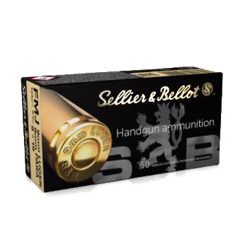 Sellier & Bellot 9mm Luger 8g FMJ 50kpl - Pistoolinpatruunat 9mm - 8590690310494 - 1