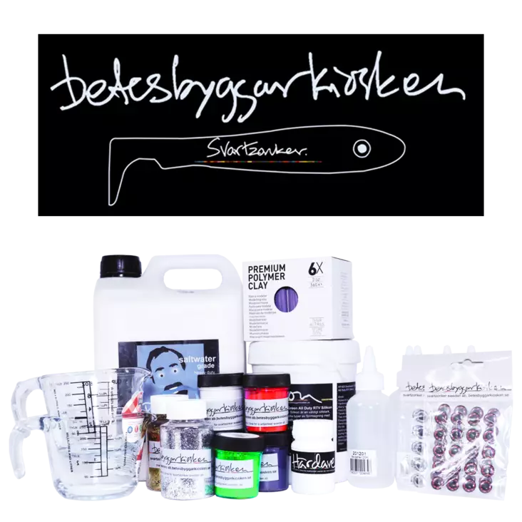 Svartzonker Aloituspakkaus Saltwater Grade - Formtillverkning för plastisolgjutning - 6430055947124 - 1