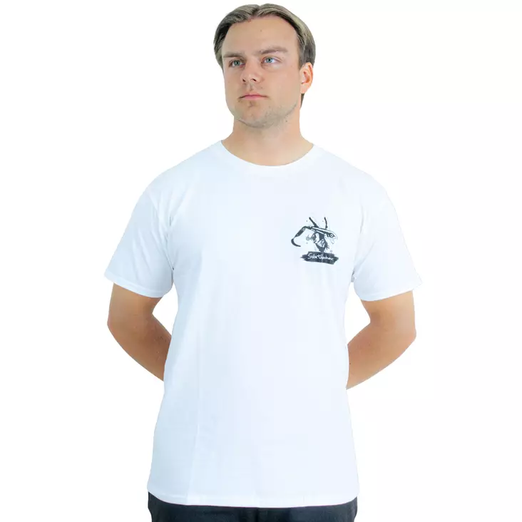 Svartzonker Peace Out T-Shirt White Small - T-Paidat - 7340031019804 - 1
