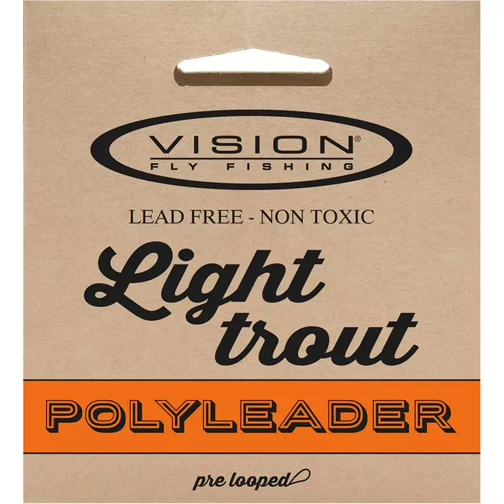 Vision Polyleader Light Trout 5´ 0,25mm 5kg Float - Färdiga tafsar - 6417512300704 - 1
