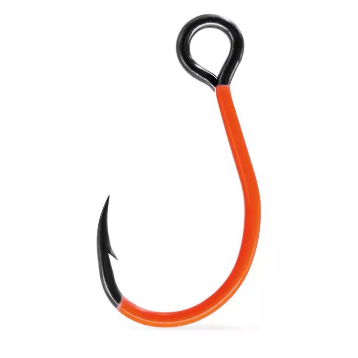 VMC 7237 UV Orange Light Inline #1 7pcs - Krokar för spinnfiske - 3359220283074 - 1