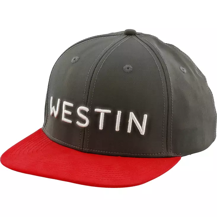 Westin Smooth Viking Cap Grey/Red One Size - Kepsar - 5707549504284 - 1