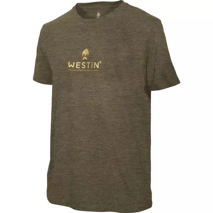 Westin Style T-shirt Moss Melange S - T-Paidat - 5707549480984 - 1