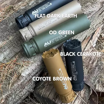 Ase Utra DUAL556 Short BL Gen2 Cal 5.56/.223 Black Cerakote - Äänenvaimentimet - 4545458419845 - 2