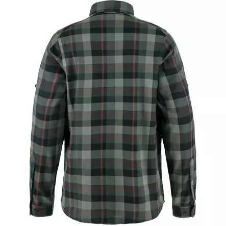 Fjällräven Fjällglim Shirt Black/Grey S - Kauluspaidat - 7323451062605 - 2