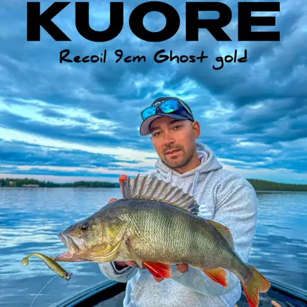 Kuore Recoil 9cm 3kpl Super Perch - Jiggar - 6440003900725 - 2