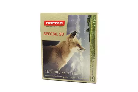 Norma Special 36 12/70 3,5mm 10kpl - Kaliber 12/70 - 7393923321615 - 1