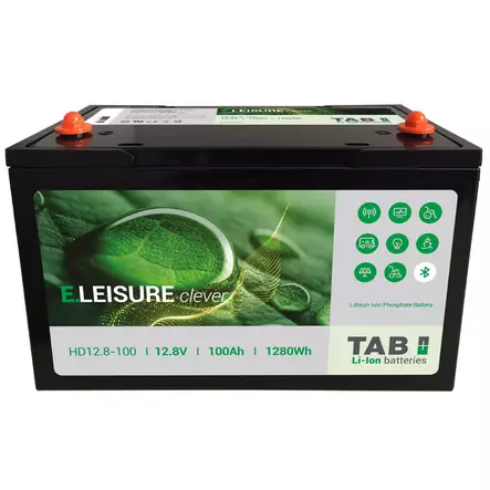 Tab HD 12V 100Ah LiFePO4 BT HD12-100 - Veneakut ja laturit - 3838807049635 - 1
