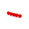 Medium Slotted Tungsten Beads Fluo Orange 2,5mm - Perhokuulat - 8720959501596 - 1