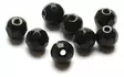 Darts Glass Beads 8mm black 7kpl - Jiggar och jiggskallar - 7330908828325 - 1