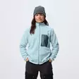 Fjällräven Kaipak Fleece W L Breeze Blue-Navy - Fleeces and Hoodies - 7323451202605 - 3