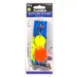 Fladen Butt Lure with rig 100g Orange/Yellow - Merikalastusvieheet - 7333109039385 - 1