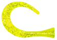 Guppie Tail jr 3 curly 1 paddle Chartreuse Glitter - Hybridbeten - 4713012486095 - 1