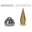 Hobbynox Flow-TF V2 Airbrush Top Feed 0.3/0.5/0.8mm - Tillbehör för betesbygge - 7340056106145 - 3